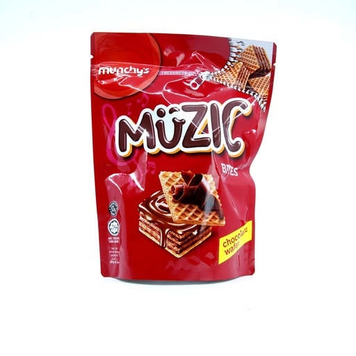 [451137] Munchy Muzic Choco Wafer 180G