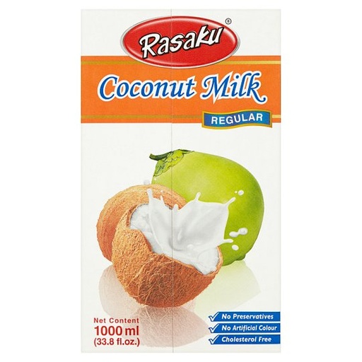 [8997240880146] Rasaku Coconut Milk Pkt 1L