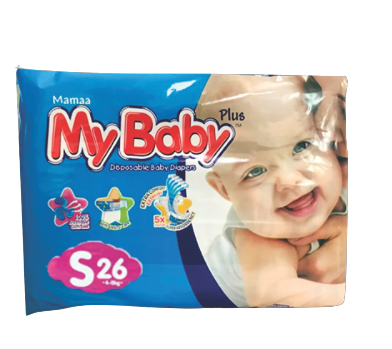 [501024] My Baby Diapers S 26's