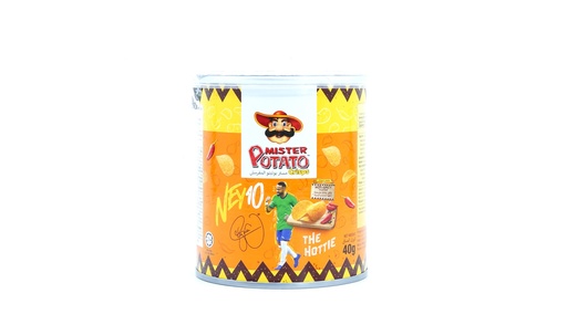 [453117] Mister Potato Crips 40g Hot Spice