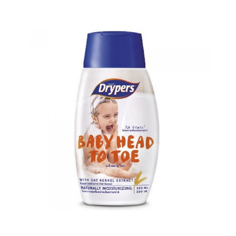 [503151] Drypers Baby Head to toe Oat 220ml