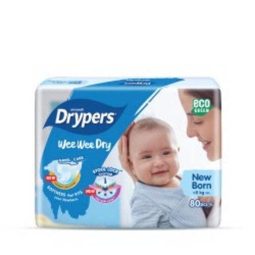 [501051] Drypers Mega NB 80's