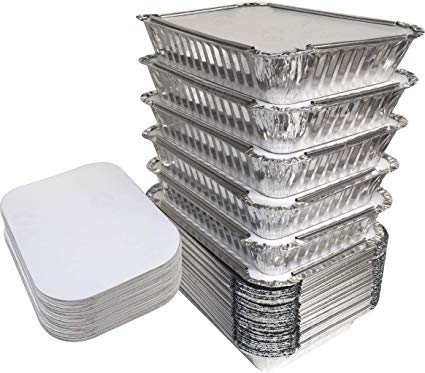 [609024] Food Parcel Aluminum Foil L 230x177x35