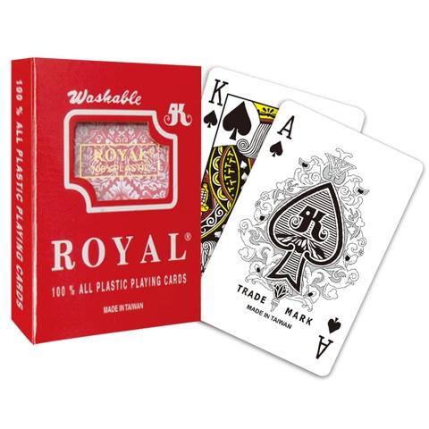 [621001] Royal Playing Cards Plastic Pkt