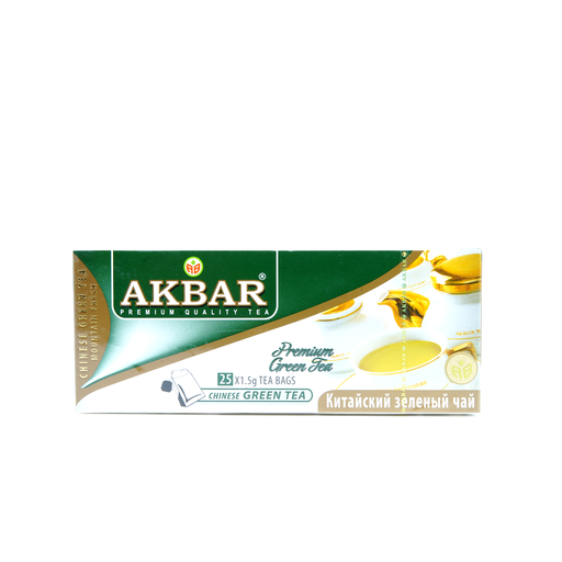 [5014176012687] Akbar Tea Green Premium 25TB