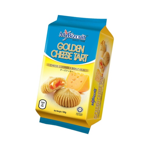 [451403] MyBizcuit Golden Cheese Tart 100g