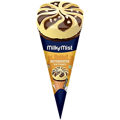 [207208] Milky Mist Icecream Cone 90ml Butterscotch