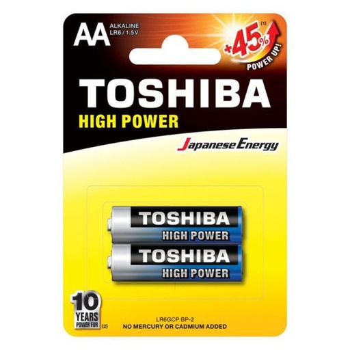 [4904530594892] Toshiba Battery AA 2's