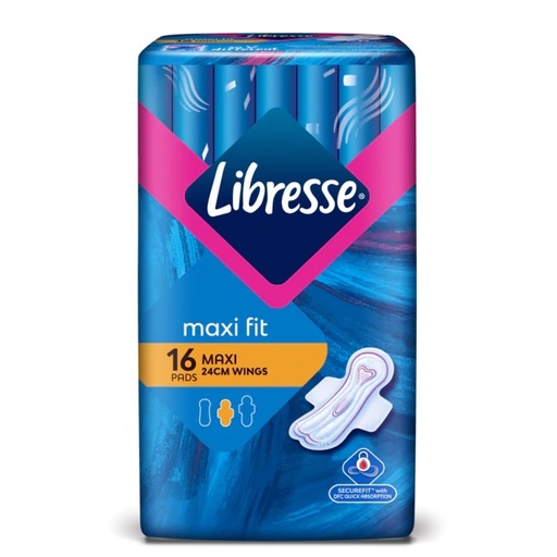 [9557327008154] Libresse Maxi Fit Big Pack 24cm 3x16's