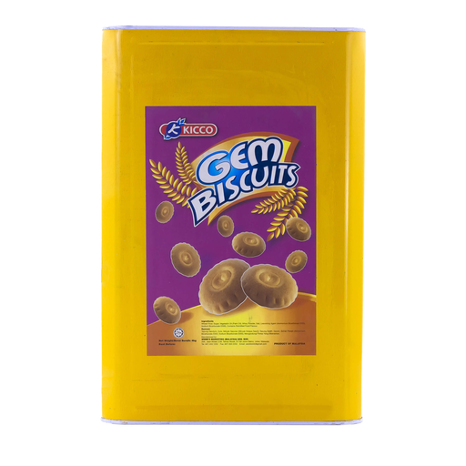[451444] Kicco Gem Biscuit Tin 4Kg