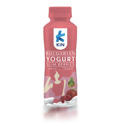 [107158] KIN Yogurt Slim Berries 200ml