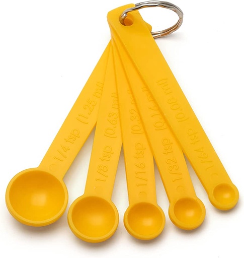 [524081] Spoon Plastic Measuring #10160 5's
