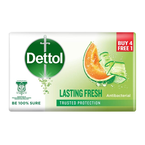[8993560025250] Dettol Soap Lasting Fresh 100g