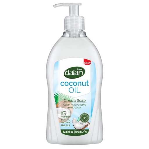 [534336] Dalan Soap cream Coconut Oil 400ml