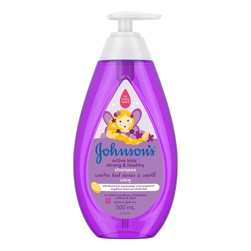 [503255] Johnsons Shampoo Kids Strong Healthy 500ml