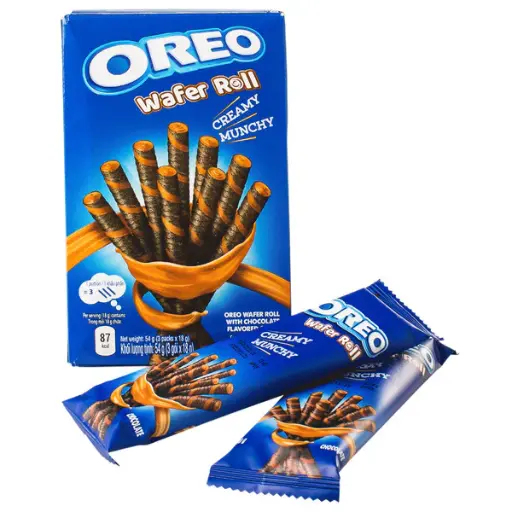 [452539] Oreo Wafer Roll Chocolate 54g