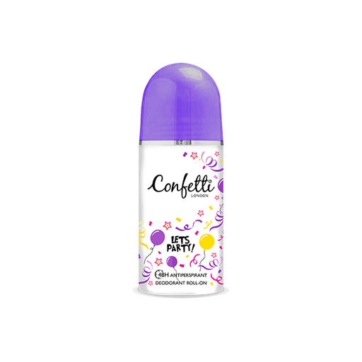 [536561] Confetti Roll on Lets Party 50ml