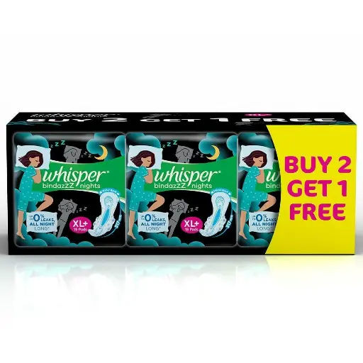 [537068] Whisper Ultra Night XL+ 45's