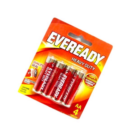 [6223001580119] Eveready Battery Card AA 4's