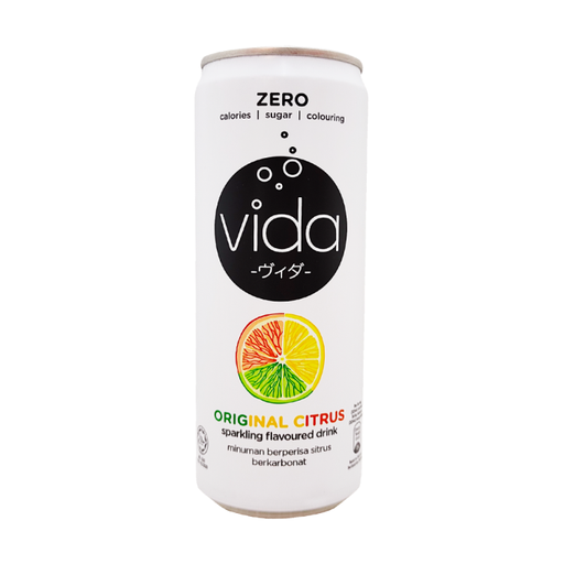 [408027] Vida Sparkling 325ml Citrus