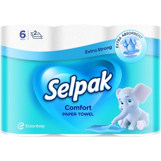 [605194] Selpak Comfort Paper Towel 6R