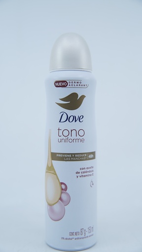 [7791293048550] Dove Deo 150ml Even Tone Calendula