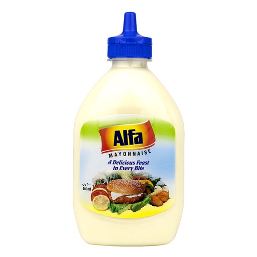 [311224] Alfa Mayonnaise 500ml Squeeze