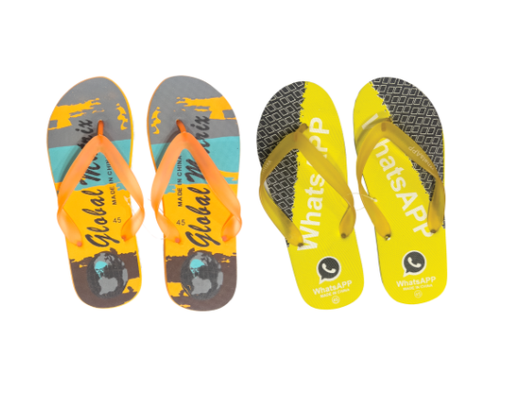[617111] Slippers Mens Mix Color Brand