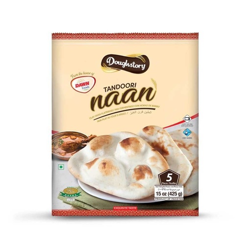 [205074] Doughstory Nan Tandoori 425g 5's