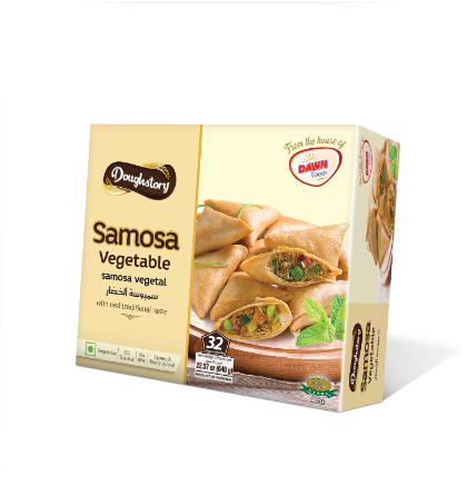 [205077] Doughstory Samosa Vegetable 640g 32's
