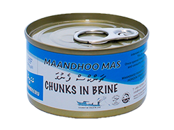 [307452] Maandhoo Mas Tuna Chunk in Brine 185g