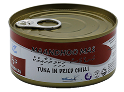 [307453] Maandhoo Mas Tuna Chunk in Dried Chillie 185g