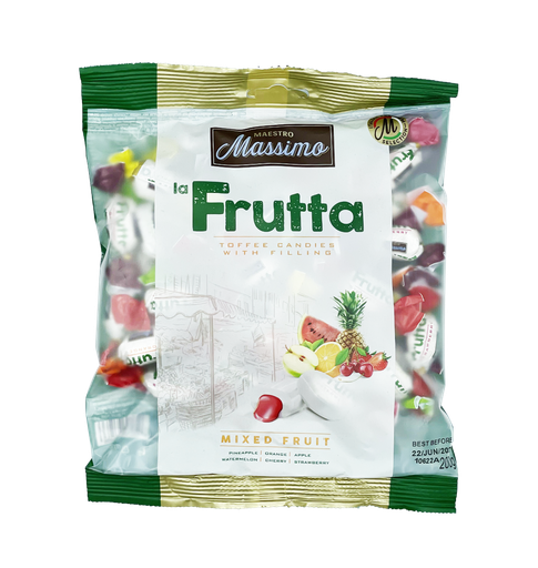 [452596] Massimo La Frutta 200g Toffee