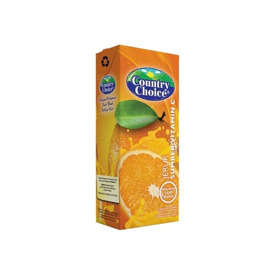[402395] Country Choice Juice 200ml Orange
