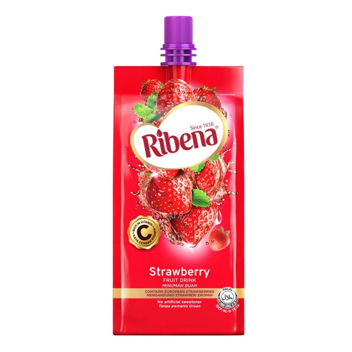 [402401] Ribena RTD Cheer 330ml Strawberry