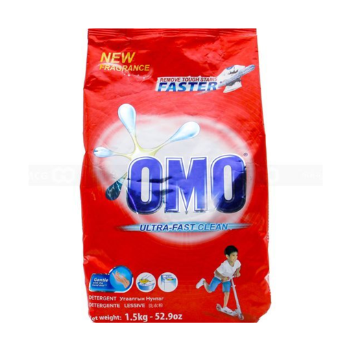 [601167] Omo Detergent Powder 1.5kg Red