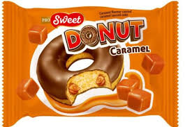 [132150] Prosweet Donut Cake 40g Caramel
