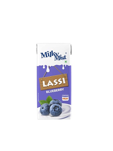 [409018] Milky Mist Lassi 200ml Blueberry