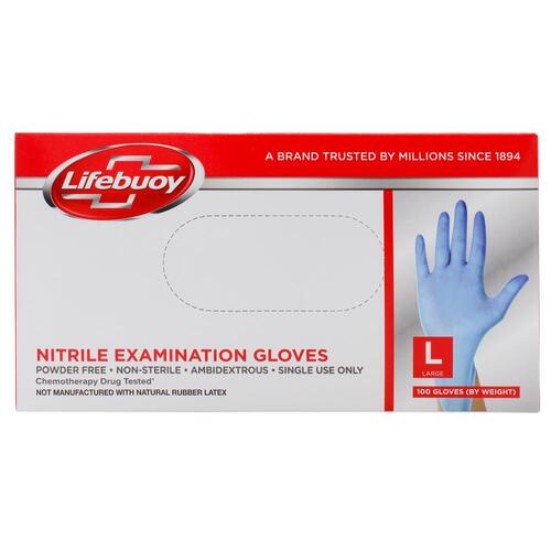 [606014] Lifebuoy Hand Gloves L 100's