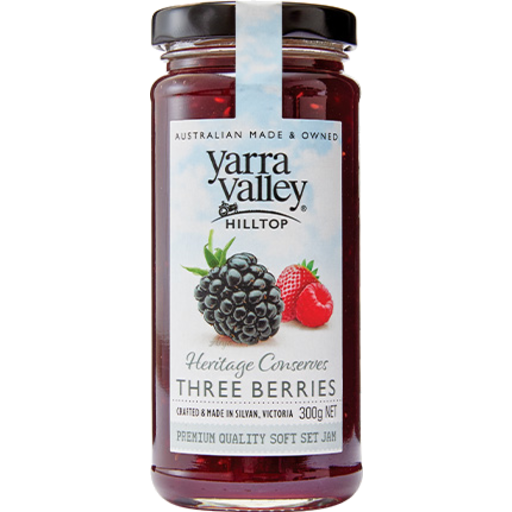 [454147] Yarra Valley Jam 300g ThreeBerries