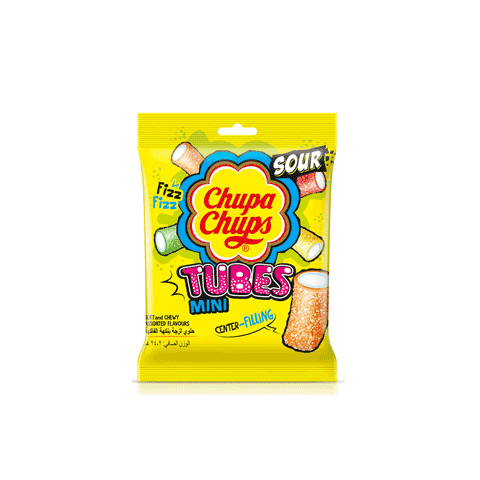 [8901393016680] Chupa Chups Sour Tube 25g Mix