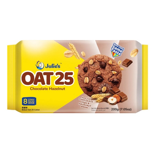 [451511] Julies Biscuits Oats 25 Chocolate 200g