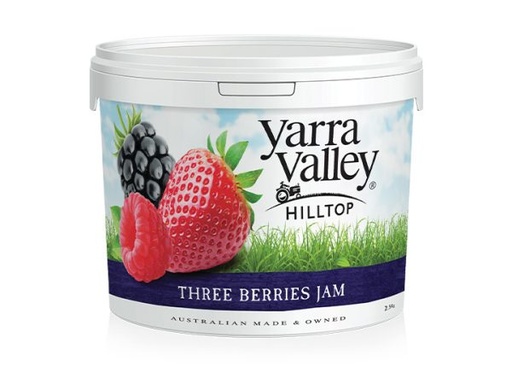 [454162] Yarra Valley Jam 2.5Kg ThreeBerries
