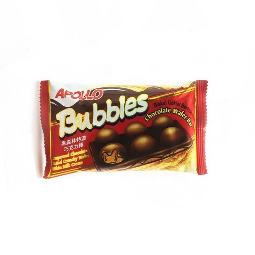 [451514] Apollo Cake Bubbles Chocolate Wafer 32g