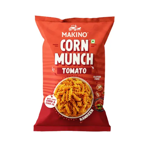 [8908010213934] Makino Corn Munch Tomato 150g