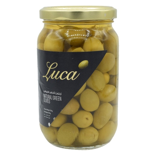 [307491] Luca Green Olives Bottle 200g