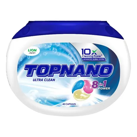 [610087] Top Detergent Capsule 480g Blue Ultra Clean