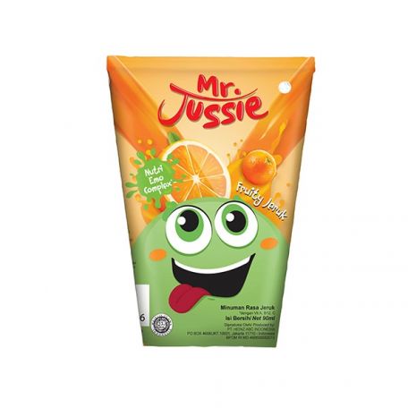 [105261] Mr Jussie Fruity 90ml Orange