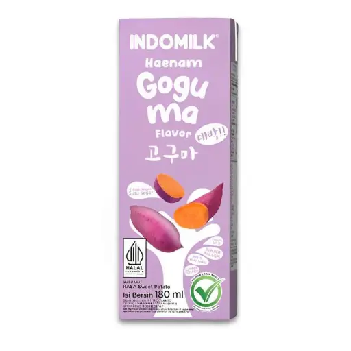 [105259] Indomilk 180ml Goguma