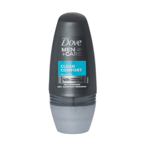 [536621] Dove Roll on 50ml Men Clean Comfort